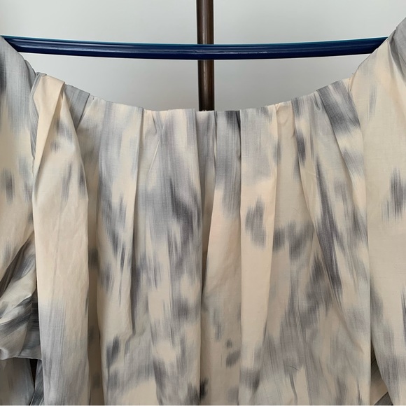 Rebecca Taylor NWT Whisper Rose Tulip Sleeve Top, Size 4 - Picture 8 of 13